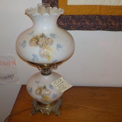 Large Hurricaine Lamp 21 in./ 120 volts.
