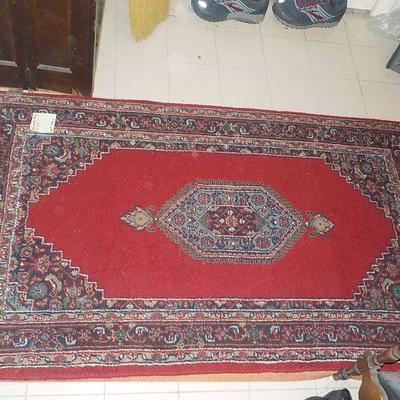 Oriental Entrance rug.