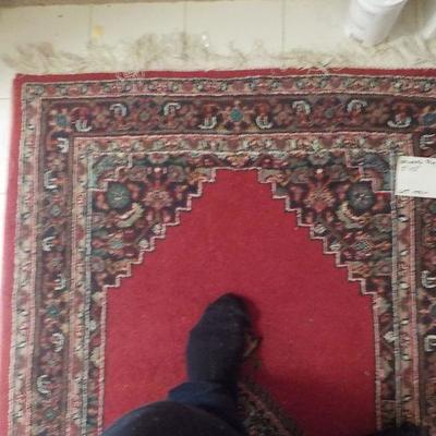 Oriental Entrance rug.