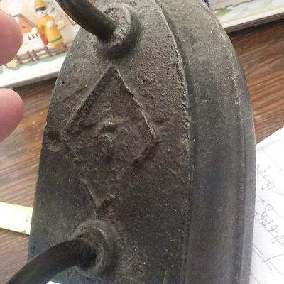 3 Vintage Irons/ door stops.