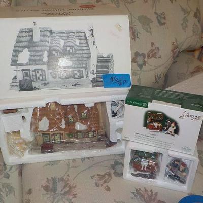 Dept. 56 Christmas Village/ 3 pieces