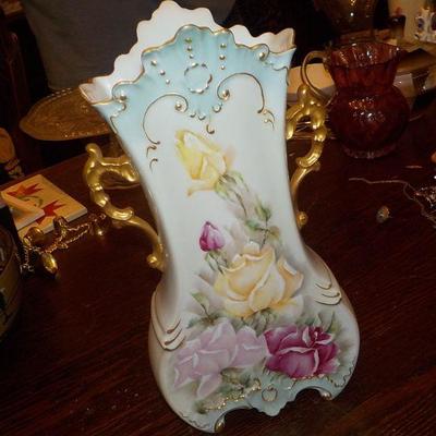 J.P. France vintage Vase. 12in.