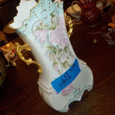 J.P. France vintage Vase. 12in.