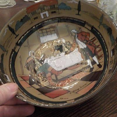 Buffalo Pottery / Deldare ware underglaze BOWL Historic.