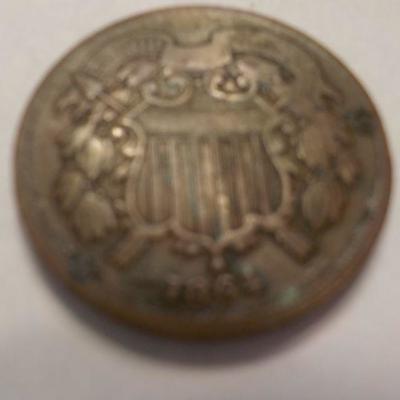1884 / Two Cent coin