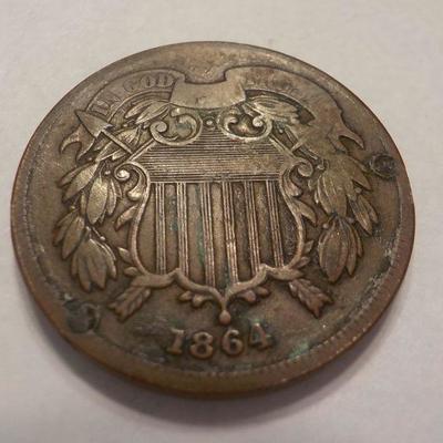 1884 / Two Cent coin
