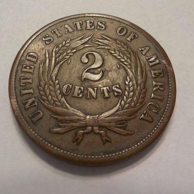 1884 / Two Cent coin