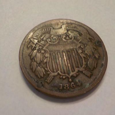 1884 / Two Cent coin