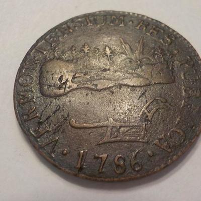 1786 Vermont copper/Quarta DF - IMA- Stella