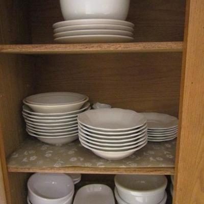 Entire Contents of Dish Cabinet