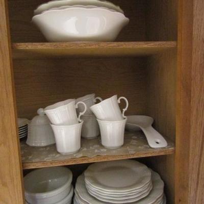 Entire Contents of Dish Cabinet