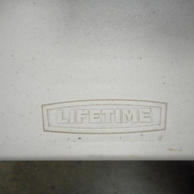 Lot 3127 - Large Plastic Table for parties picnics events home