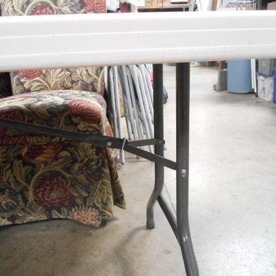 Lot 3127 - Large Plastic Table for parties picnics events home