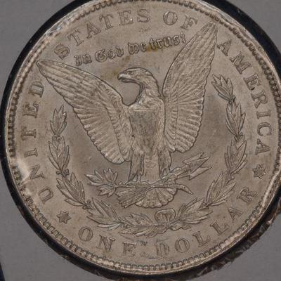 1889 P Morgan Silver Dollar   373/885