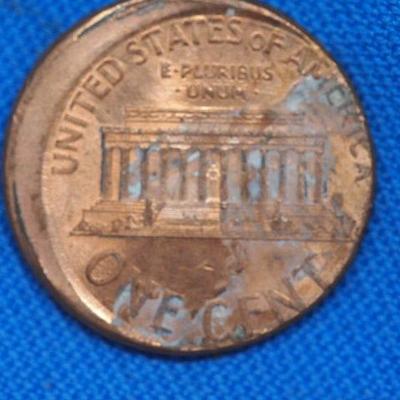 1998 Off Center Lincoln Cent     878