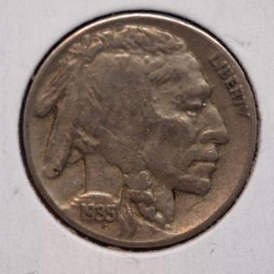   1935 S and a 1935 P Buffalo Nickel's   302
