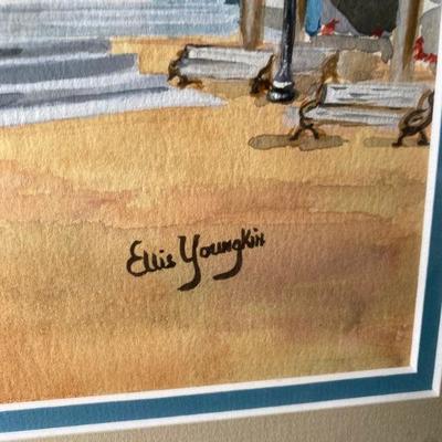 Waterside Painting by Ellis Youngkin - Lot 378