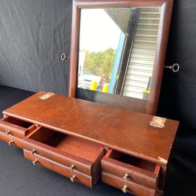 Jewelry Box with Mirror - Lot 381