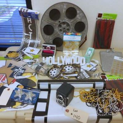 Lot 140 - Hollywood Themed Party Decorations 