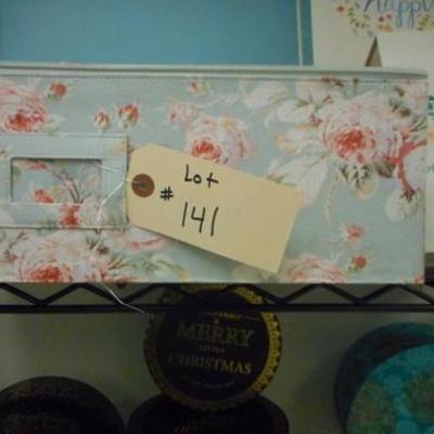 Lot 141 - Assorted Boxes & Baskets