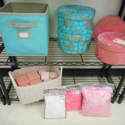 Lot 141 - Assorted Boxes & Baskets