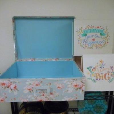 Lot 141 - Assorted Boxes & Baskets