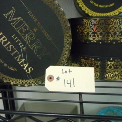 Lot 141 - Assorted Boxes & Baskets