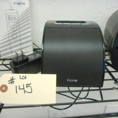 Lot 145 - Strobe Light + iHome dock + Timer Cord