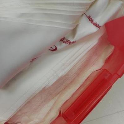 Lot 152 - 100+  Ready to sew pillow covers Naughty and Nice