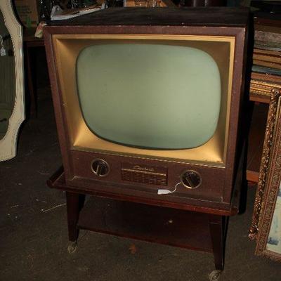 Cool vintage tube television