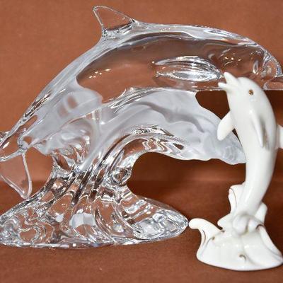 Lot 6: Pair of Dolphins