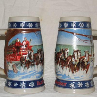 Budweiser Stein Set