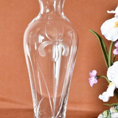 Lot 12: Lenox Iris Germanica Flower Fine Bone China Sculpture Figurine