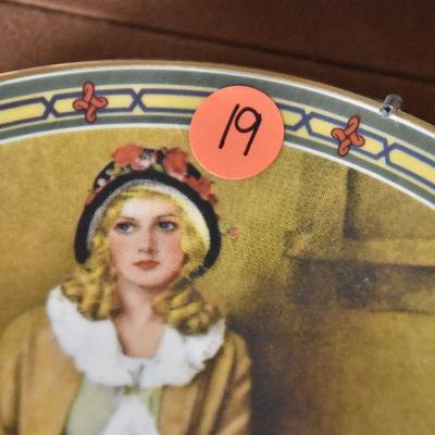 Lot 19: A Young Girl's Dream Plate