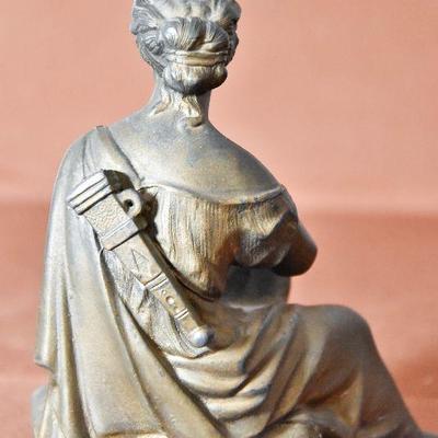 Lot 21: Vintage Bronze Cast Figurine