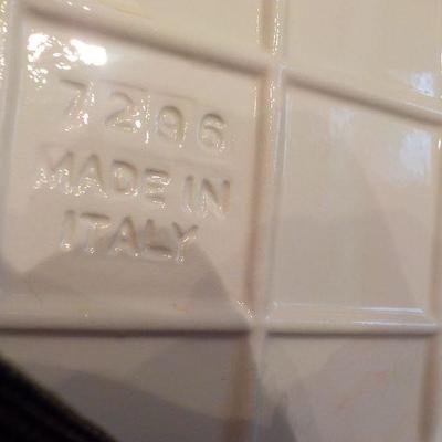 2 Hand made tile serving protectors.