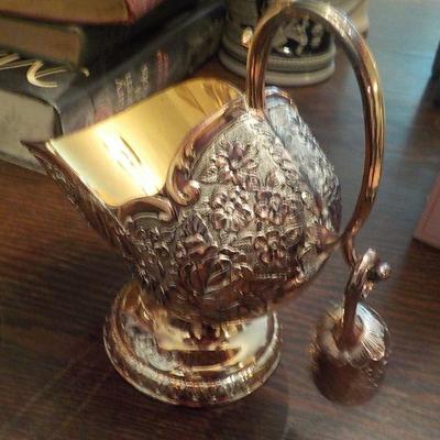 Table decor / not sterling with bell.