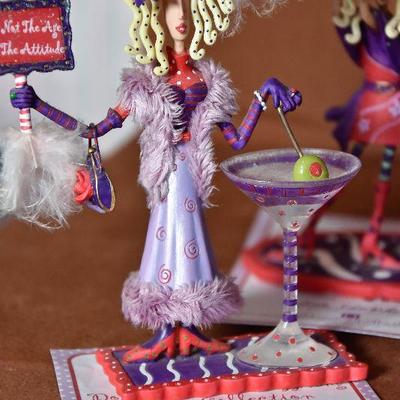 Lot 38: Collection of Dolly Mama's Dazzling Divas Figurines