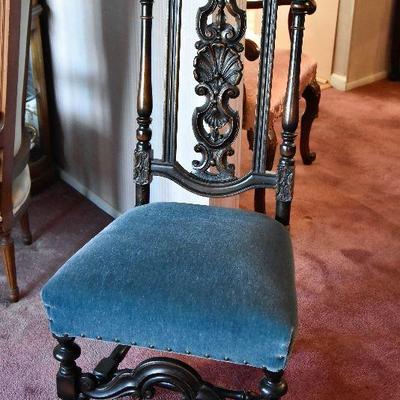 Lot 44: Ornate Elizabethan Dining Chair