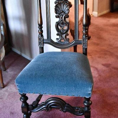 Lot 44: Ornate Elizabethan Dining Chair