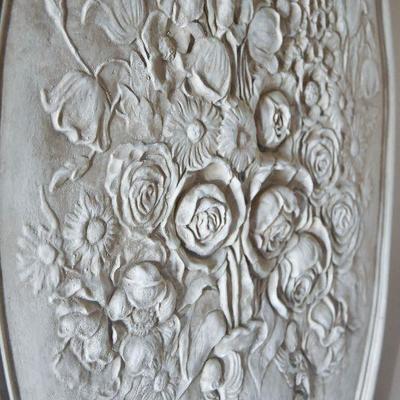 Lot 58: Plaster Relief Wall Art