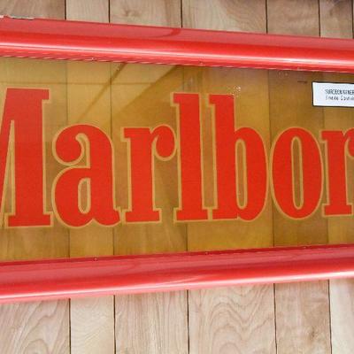 Lot 76: Large Marlboro Neon Sign #1