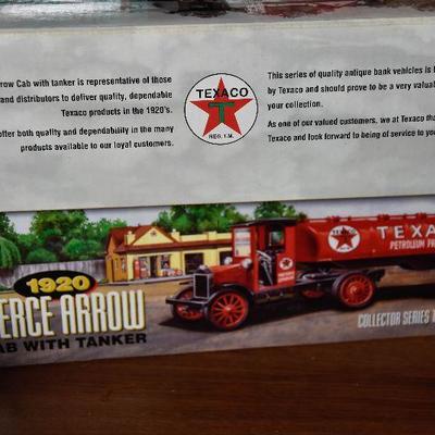 Lot 99: Collection of Texaco Die Cast Tanker Banks #5
