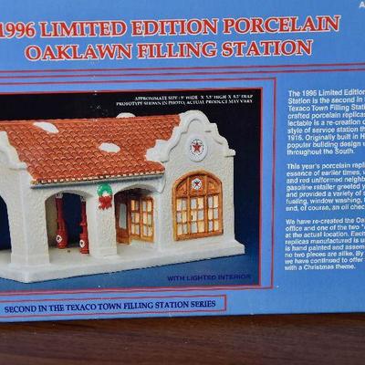 Lot 102: 1996 Limited Edition Porcelain Oaklawn Filling Station