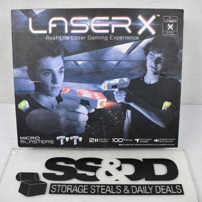 Laser x Laser Tag Micro Double Blasters, $20 Retail - New