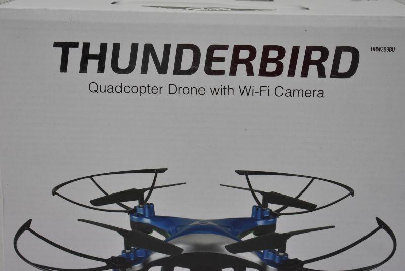 Sky Rider Thunderbird Quadcopter Drone Wi Fi Camera 35 Retail