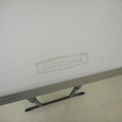 Lot 153 - Portable Plastic Table 48'' x 24''