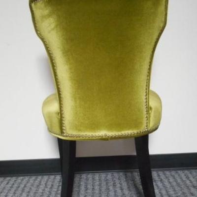 Lot 158 - Plush and Soft Avocado Green Upholstered Accent Chair