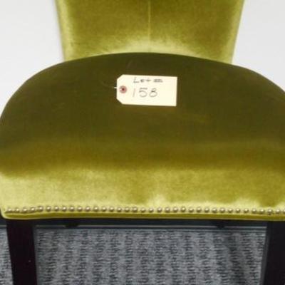 Lot 158 - Plush and Soft Avocado Green Upholstered Accent Chair