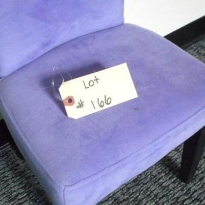 Lot 166 - Lavender Upholstered Childs Chair